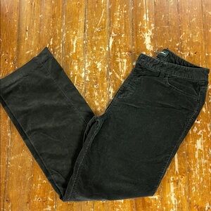 Eddie Bauer Women's Black Straight Leg Pants 14 Tall